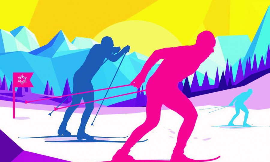 Первенство района по лыжным гонкам 